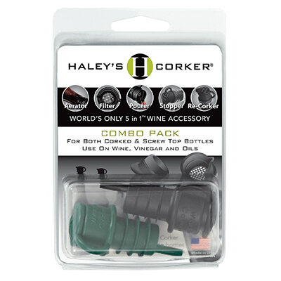 Haley's Corker® Double-Carded Clamshell (7 color options, Cases of 36 qty)